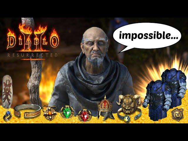 The HOLY GRAIL 2.0 Begins!! (Diablo2's hardest challenge ever)