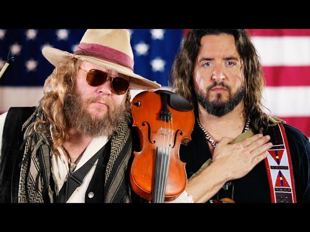 Incredible fiddle-only 'The Star-Spangled Banner' by War Hippies