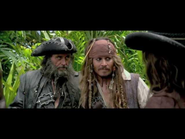 Pirates of the Caribbean - On Stranger Tides - Waterfall Scene