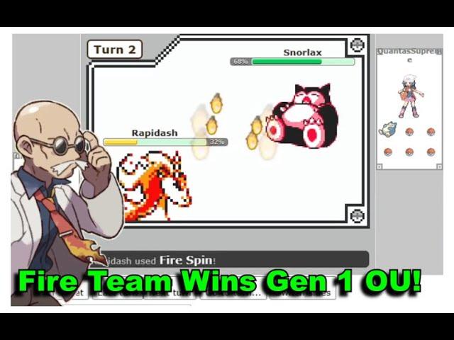 Blaine Beats STACKED Team in Gen 1 OU