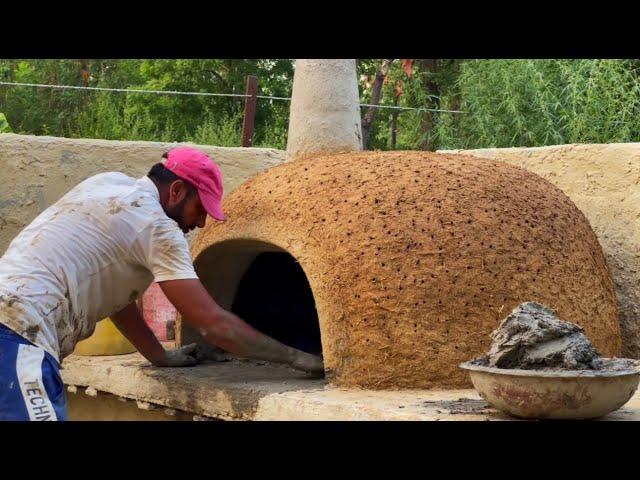 No Cost Built The Best Clay PIZZA OVEN ll A Masterpiece Construction at Home II DIY Pizza Oven ll