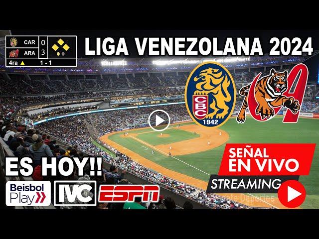 Leones vs. Tigres en vivo, donde ver, a que hora juega Leones del Caracas vs. Tigres de Aragua LVBP