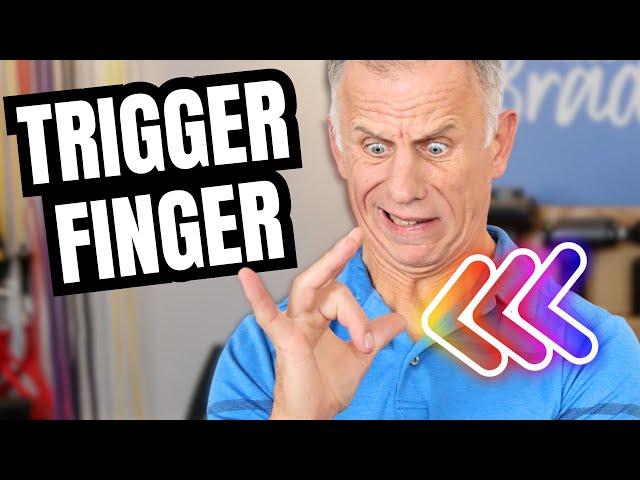 Stop Trigger Finger! ONLY 2 Self Treatments Needed