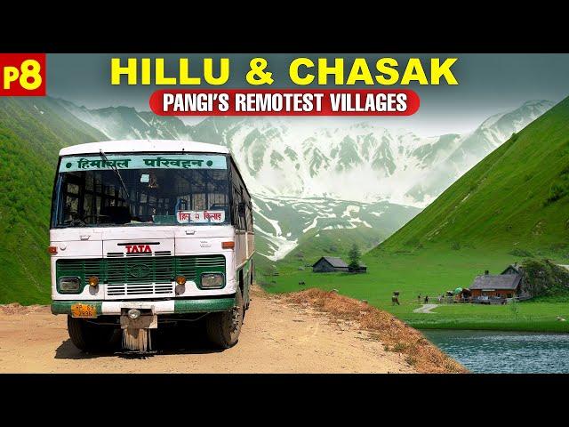 HILLU & CHASAK - HRTC Bus to Pangi's Remotest Villages | Life in Pangi Valley P-8 | Himbus