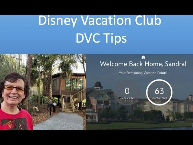 Disney Vacation Club DVC Tips Part1