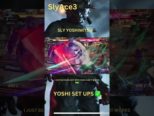 NSS SHENANIGANS  #tekken8 #gaming #yoshimitsu #yoshi #reina #fgc #tekken #fightinggames
