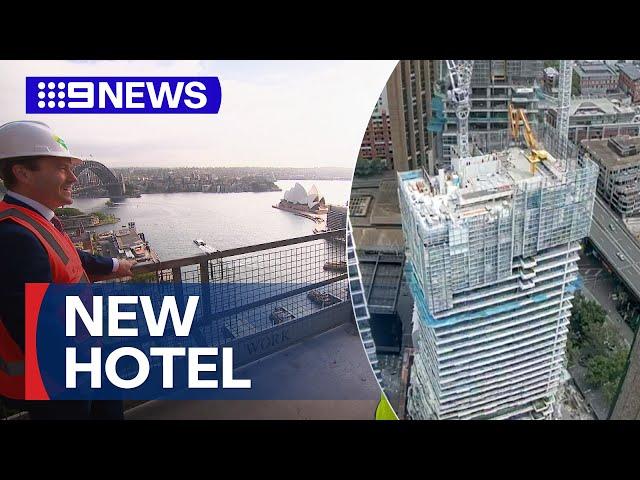 First look at luxurious Waldorf Hotel in Sydney | 9 News Australia