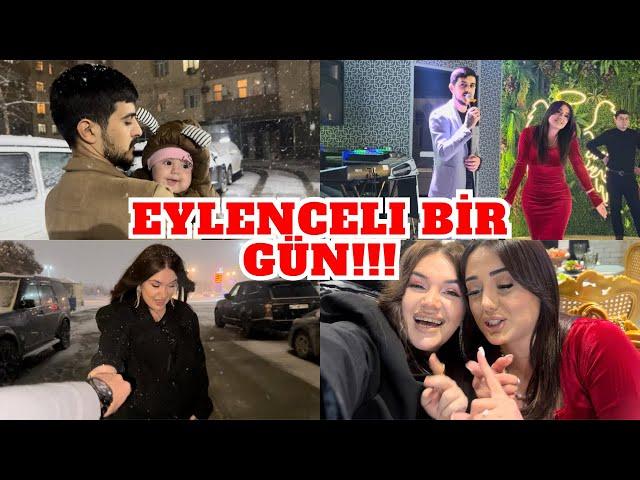 EYLENCELİ BİR GÜN | GÜN BOYU NELER ETDİK | YENİDƏN YAĞAN QAR ÇETİNLİKLER YARATDI !!!