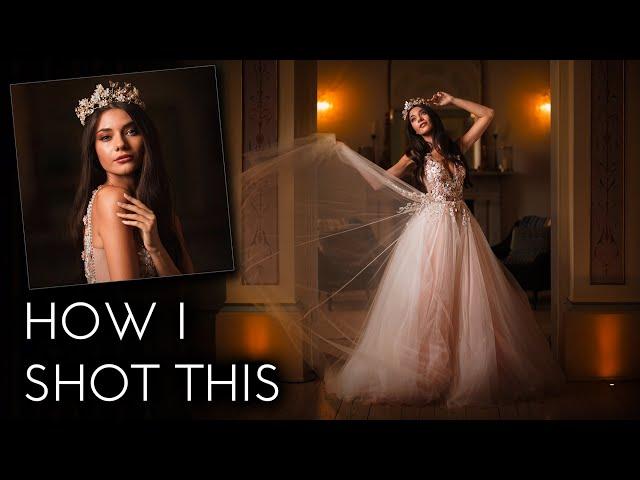 HOW I SHOT THIS | Off camera flash composite portrait tutorial