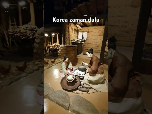 kehidupan sehari-hari orang korea zaman dulu part1#lotte#world#folk #museum#korea