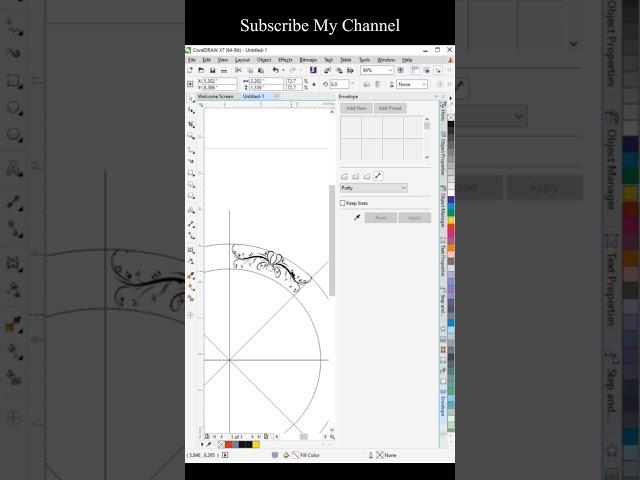 Best Trick of Use Envelope Tool in Corel Draw