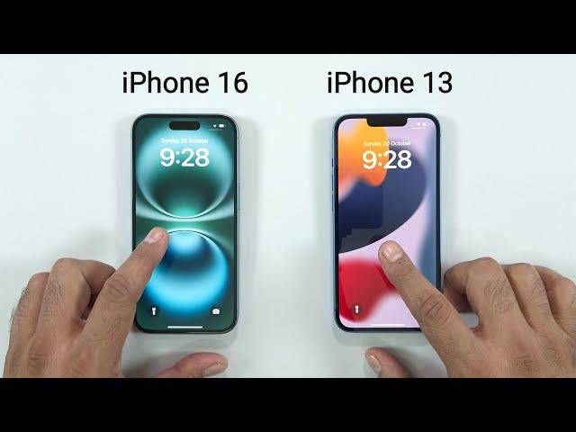 iPhone 16 vs iPhone 13 - SPEED TEST