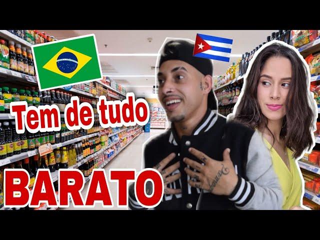 GRINGO visita SUPERMERCADO no BRASIL e fica impressionado