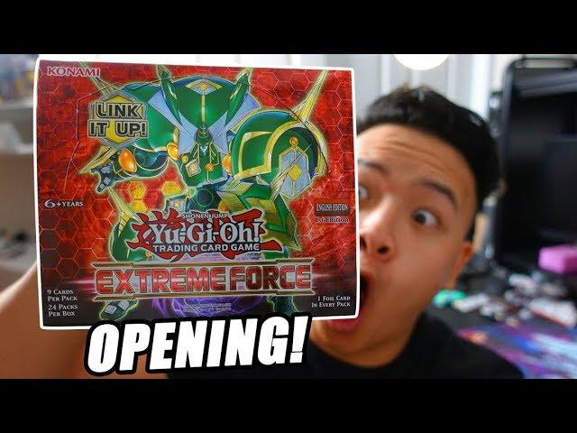 Yu-Gi-Oh! EXTREME FORCE 1ST EDITION BOOSTER BOX OPENING! TCG 2018