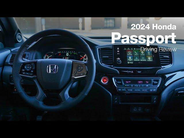 2024 Honda Passport Black Edition | 24' Model Year Updates and Driving Review