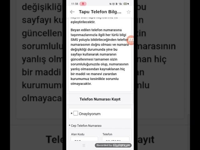 TAPUYA TELEFON NUMARANIZI KAYDEDİN SİZDEN HABERSİZ SATIŞA ENGEL OLUN VE DOLANDIRICILARDAN KURTULUN