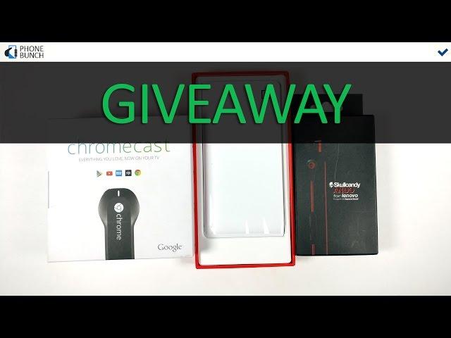 PhoneBunch Giveaway - Google Chromecast, Skullcandy Headphones, OnePlus PowerBank (CLOSED)