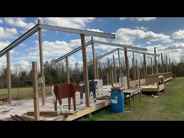 Construction of New Cowboy Action Shooting Cowboy Town Dec 23 2021