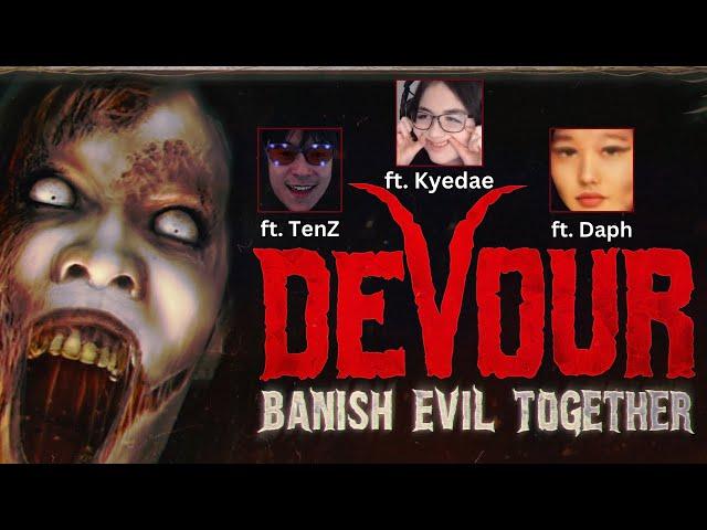 Kyedae Plays DEVOUR w/ TenZ and Daph