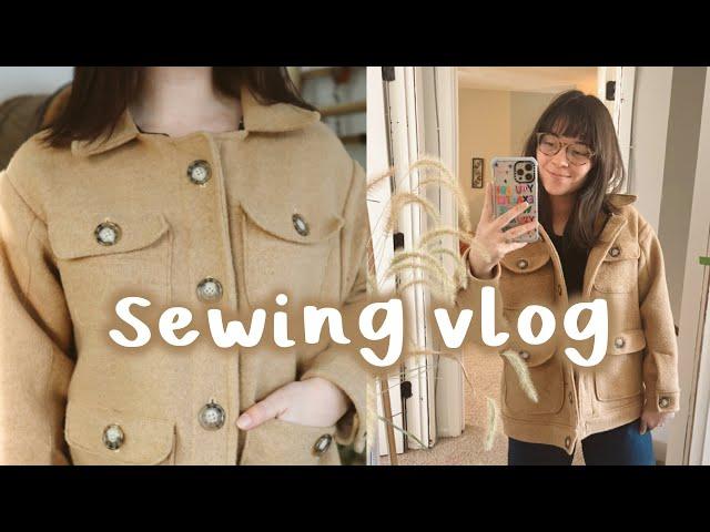 Sewing a Shacket | this was SO HARD