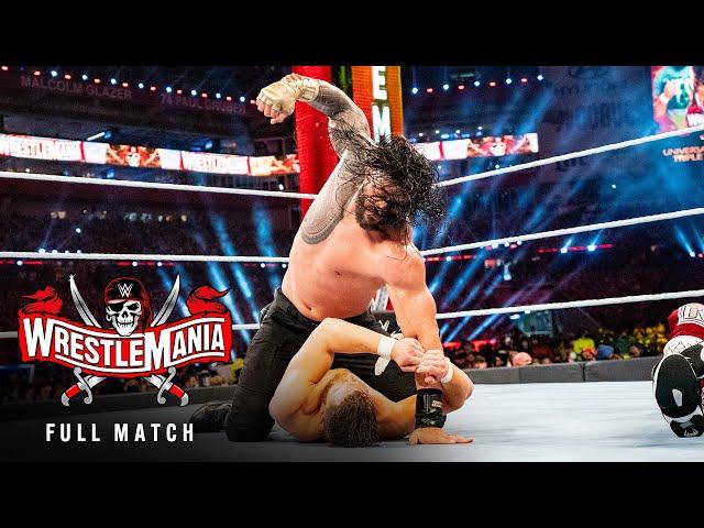 FULL MATCH — Roman Reigns vs. Edge vs. Daniel Bryan — Universal Championship Match: WrestleMania 37