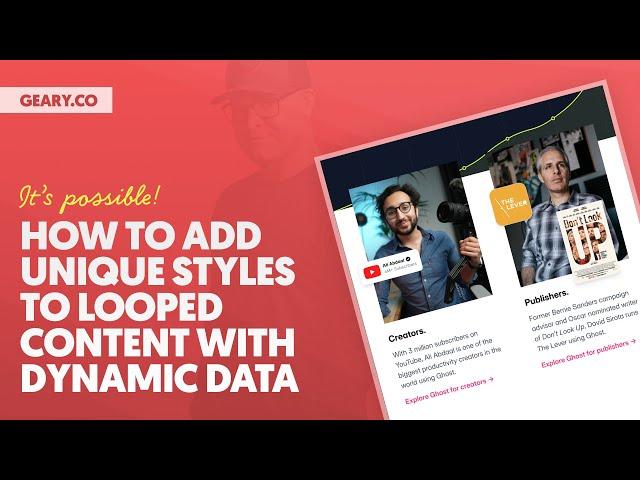 How to Style Individual Elements in a Query Loop With Dynamic Data (Bricks Builder Tutorial)