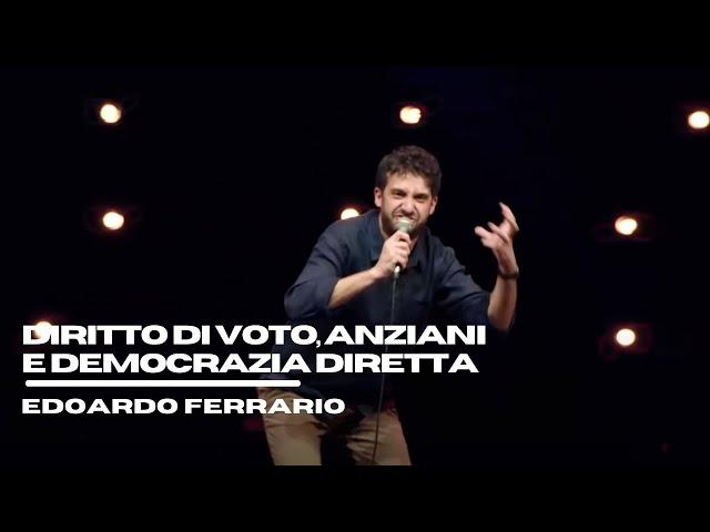 Edoardo Ferrario - Diritto di voto, anziani e democrazia diretta