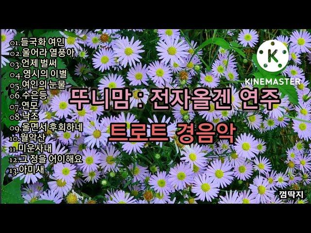 #전자올겐연주#뚜니맘#트로트경음악[전곡가사]