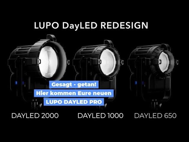 Gut ist uns nicht Gut genug: RE-DESIGN für LUPO DAYLED PRO