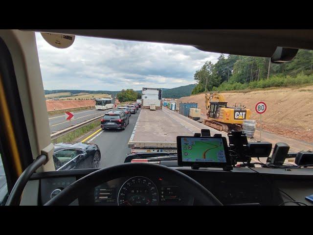 Рабочие будни, в Германии. Дальнобой по Европе 2024 #truck #driving