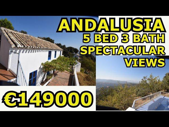 ANDALUSIAN COUNTRY HOUSE CORTIJO with SPECTACULAR VIEWS IN ANDALUSIA (SPAIN) | SPANISH PROPERTY