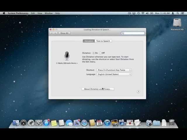 Using Dication in OS X Mountain Lion