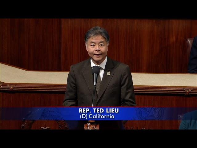 REP. LIEU FLOOR SPEECH ON DEMOCRATS PUTTING PEOPLE OVER POLITICS