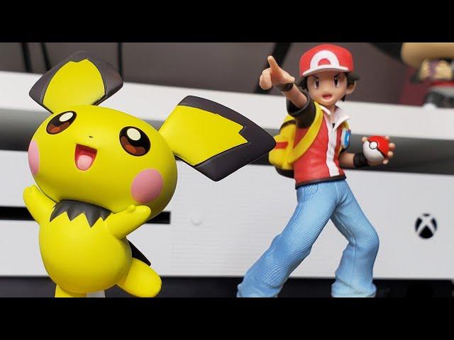 Unboxing Pokemon Trainer & Pichu Amiibos!