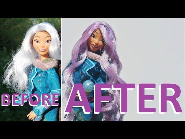 Disney Doll Reroot: Movie Accurate Hair for Sisu [Raya and the Last Dragon]