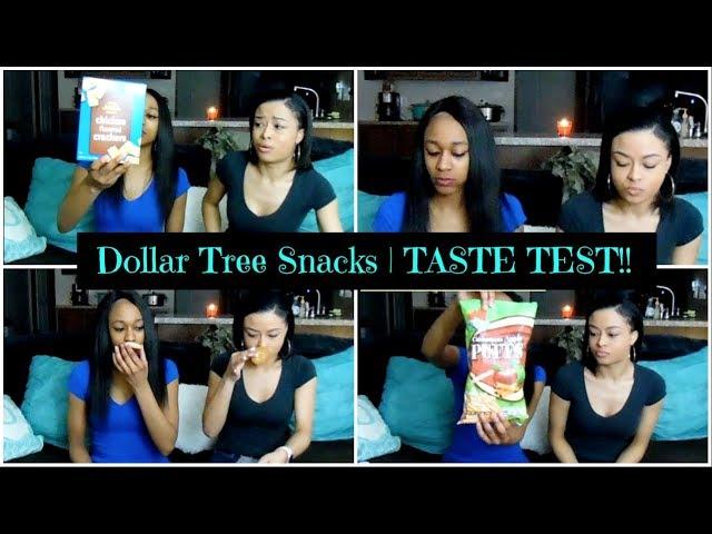 DOLLAR TREE SNACKS!! (TASTE TESTING VIDEO) Ft. Diamond!! | DIAMOND