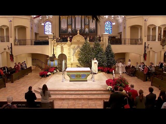 The Nativity of the Lord, Christmas Day, 10:00 Mass. Visitation Catholic Church. KC, MO. 12/25/23