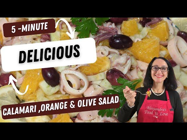 Secrets of Calamari Salad: Unveiling the Recipe