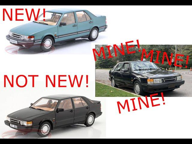 1:18 Diecast Review Unboxing Saab 9000 CD & Re-Run 9000 Turbo #model #review #saab #diecast