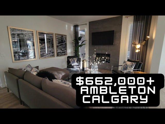 New Construction Calgary Home | Sterling Homes | Homes in Ambleton Calgary | Birkley Model