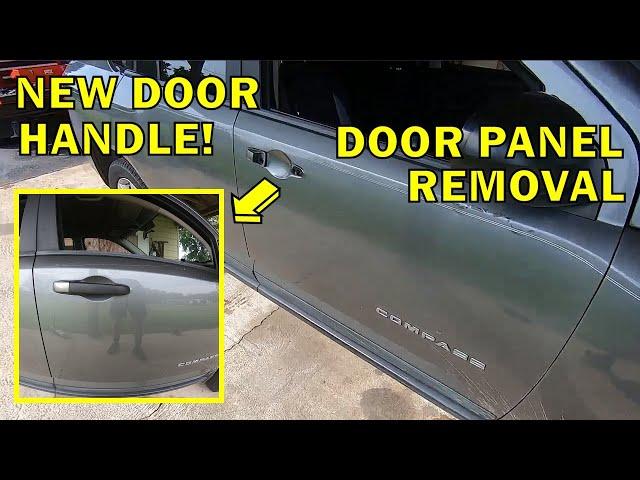 2007-2017 Jeep Compass Exterior Door Handle Replacement (W/ Door Panel Removal)