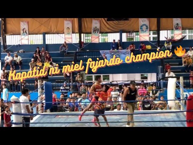 Gerald fajardo vs ian muyso|Red kapatid ni miel fajardo champion matapos talunin ang palaro champ