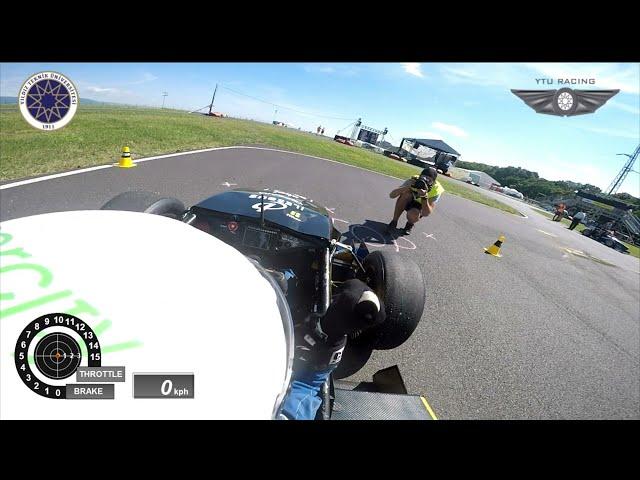 Formula Student Czech Acceleration 2021 Onboard