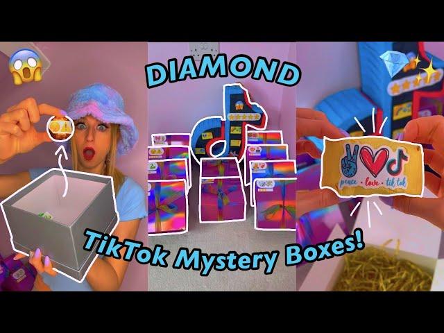 [ASMR] OPENING 16 *DIAMOND* TIKTOK MYSTERY BOXES!! *RAREST FINDS YET!*🫢 Full TikTok Compilation