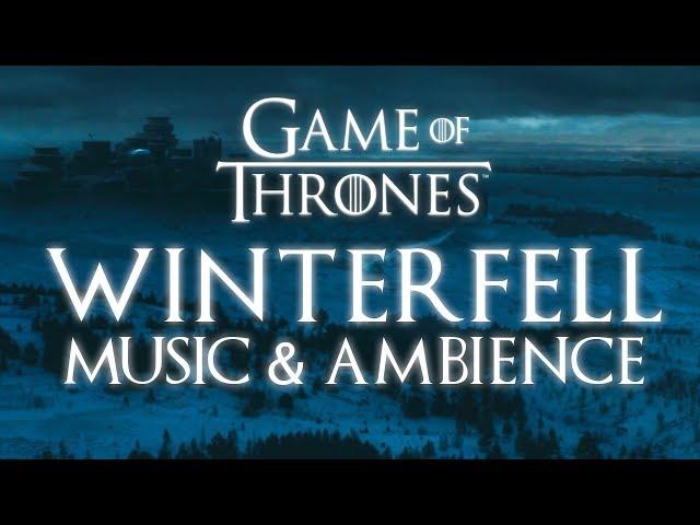 Game of Thrones Music & Ambience | Winterfell Snowfall at Dusk