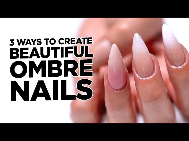 3 Ways to Create Beautiful Ombré Nails