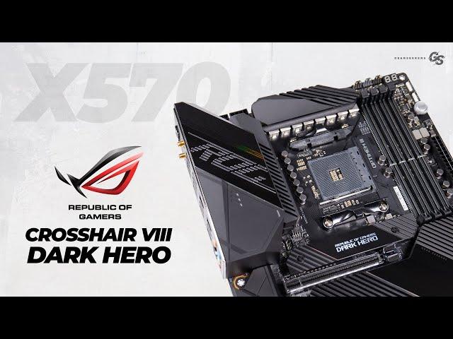 ASUS X570 ROG Crosshair VIII DARK HERO - First Look & Overview