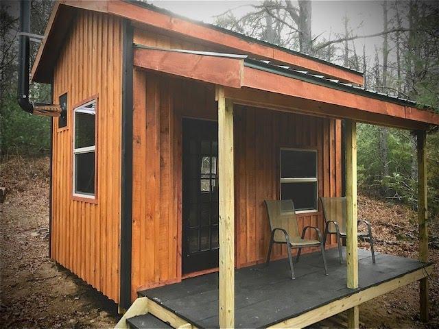 off grid cabin start to finish