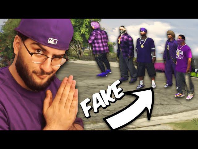 Ich werde FAKE GANGMITGLIED in GTA RP 