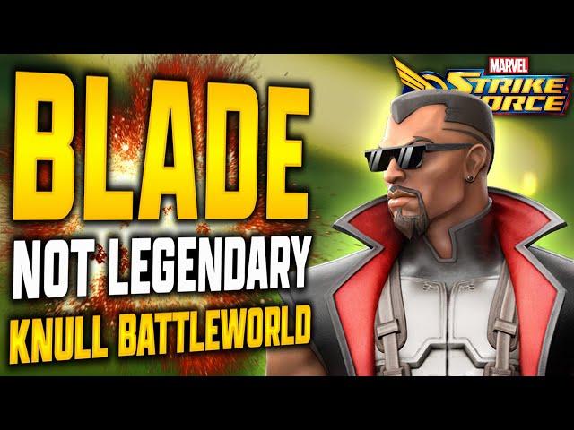 BLADE & KNULL CONFIRMED - DD8 DETAILS - MARVEL Strike Force - MSF